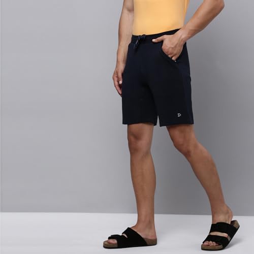 sporto Men's Wow Cotton Rich Bermuda Shorts|Navy - Image 4