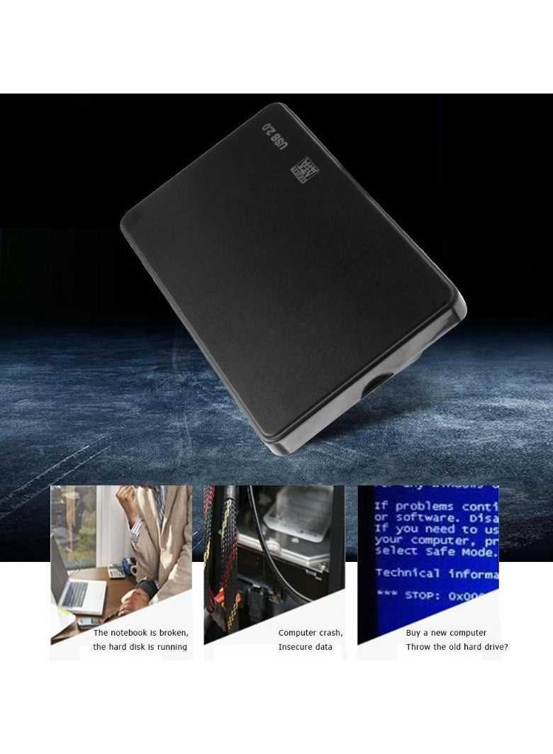 US221 HDD Enclosure 2.5 inch SATA to USB 2.0 SSD Adapter Hard Disk Drive Box External HDD Case, Support UASP Protocol - Image 4