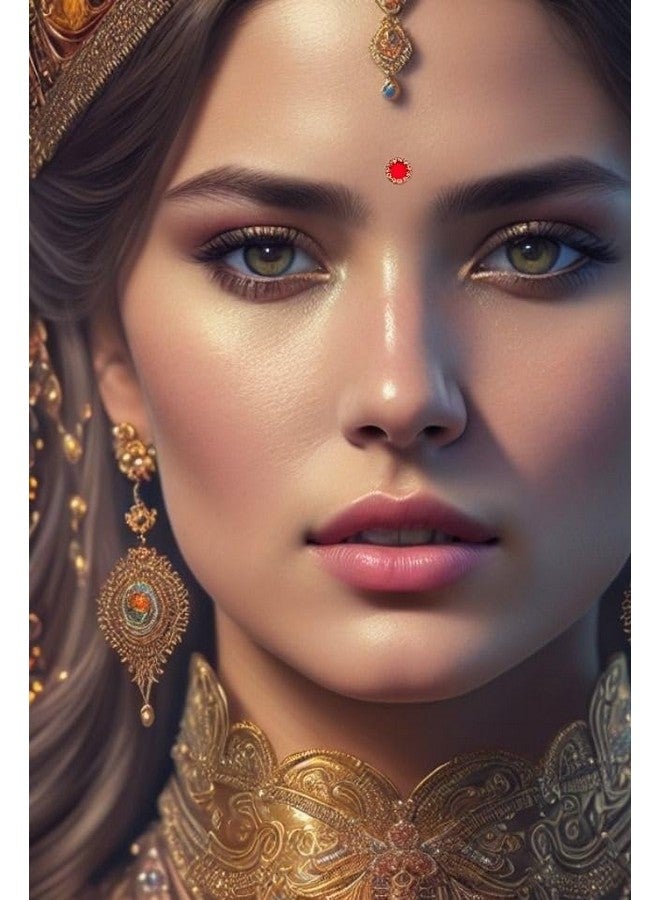 Vama Fashions Multicolour Plain Glitter Sparkle Shaded Crystal Diamond Stone bindi Booklet sticker for Women (MIni Bindi Book) - Image 3