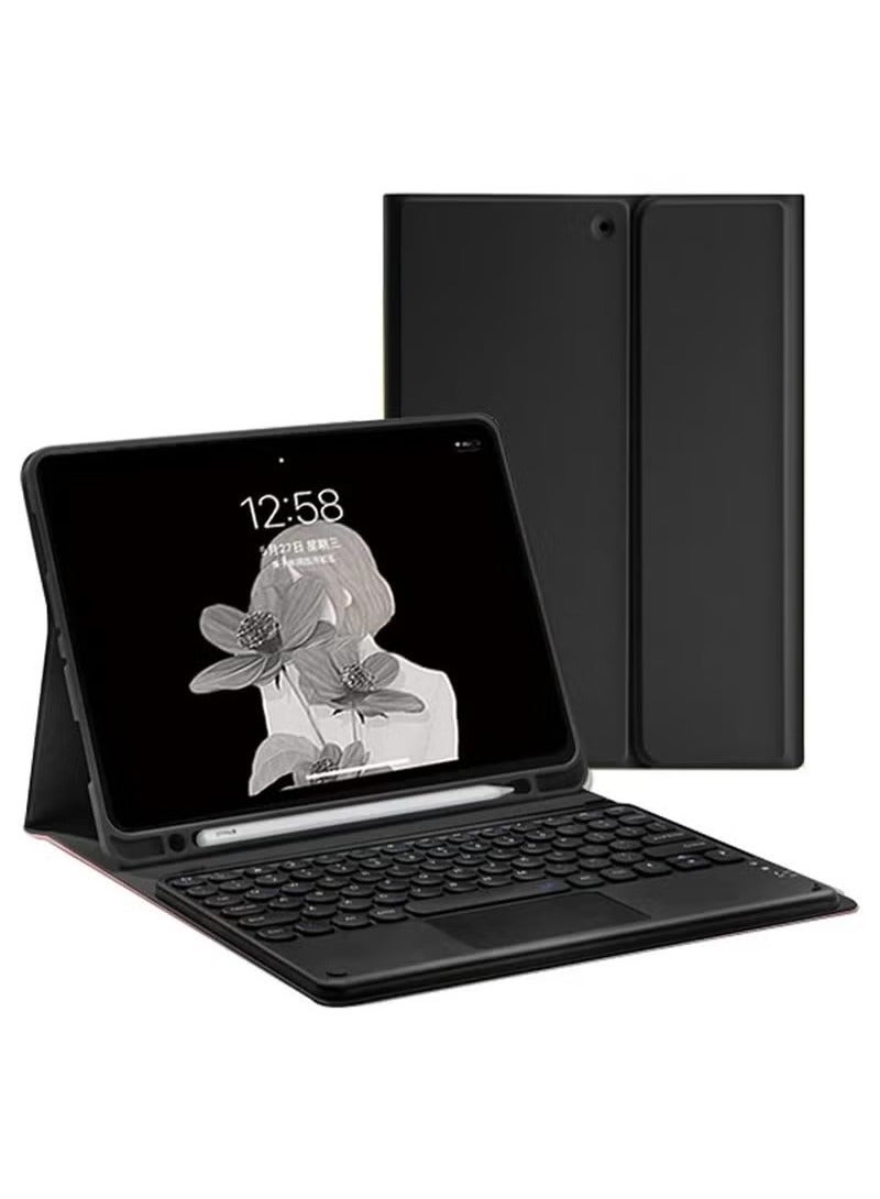 Wireless Keyboard with Touchpad Smart Case – Full Protection, Detachable Design, Ergonomic Typing, Compact & Lightweight, Multi-Angle Stand, Ideal for Work & Entertainment  - Image 3