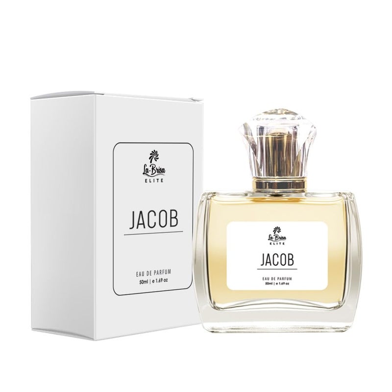 LABRISA La Brisa Elite Jacob Unisex Long Lasting Perfume Fruity Citrus Spicy Musky Scent Ideal For Everyday Use Eau De Parfum 50ml  - Image 1