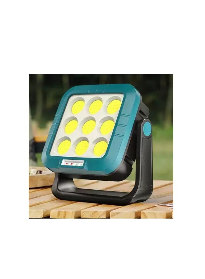 Rechargeable LED Light Includes Solar Panel Hanging Hook