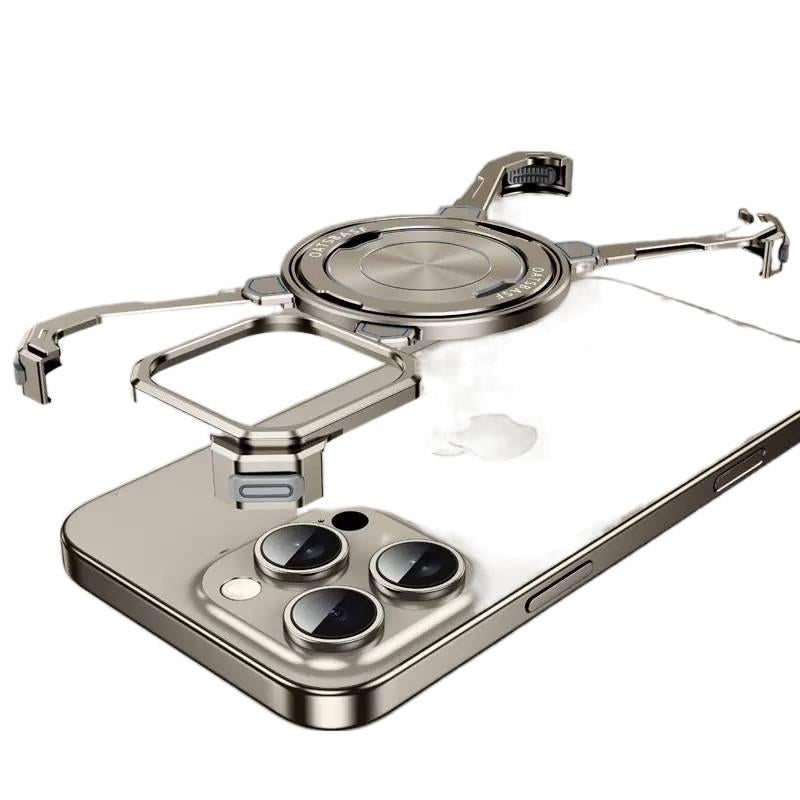 غطاء MagSafe | حماية من السقوط | مقاوم للصدمات لـ iPhone 16 / 16 Plus / 16 Pro / 16 Pro Max | Original Color Aluminum Alloy - Image 1
