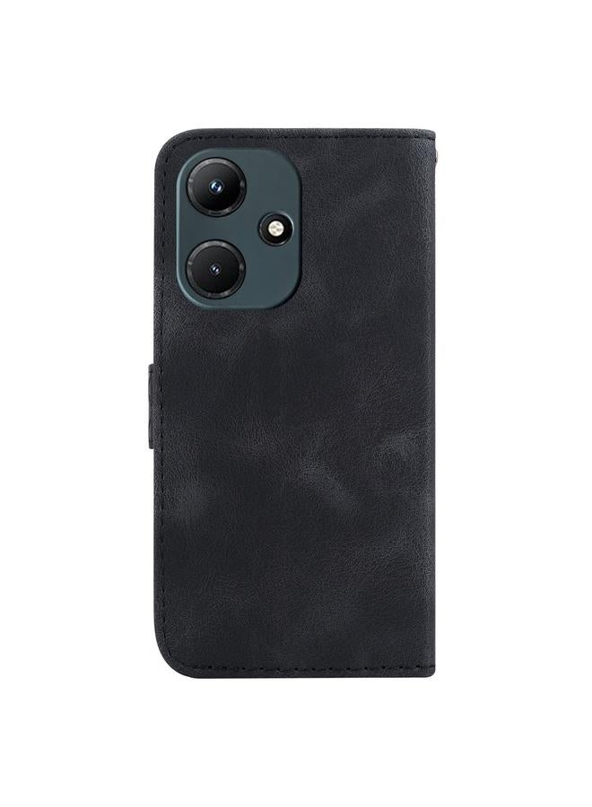 S-TOP Case For Infinix Hot 30i/X669C Seven-shaped Embossed Leather Phone Case - Image 3