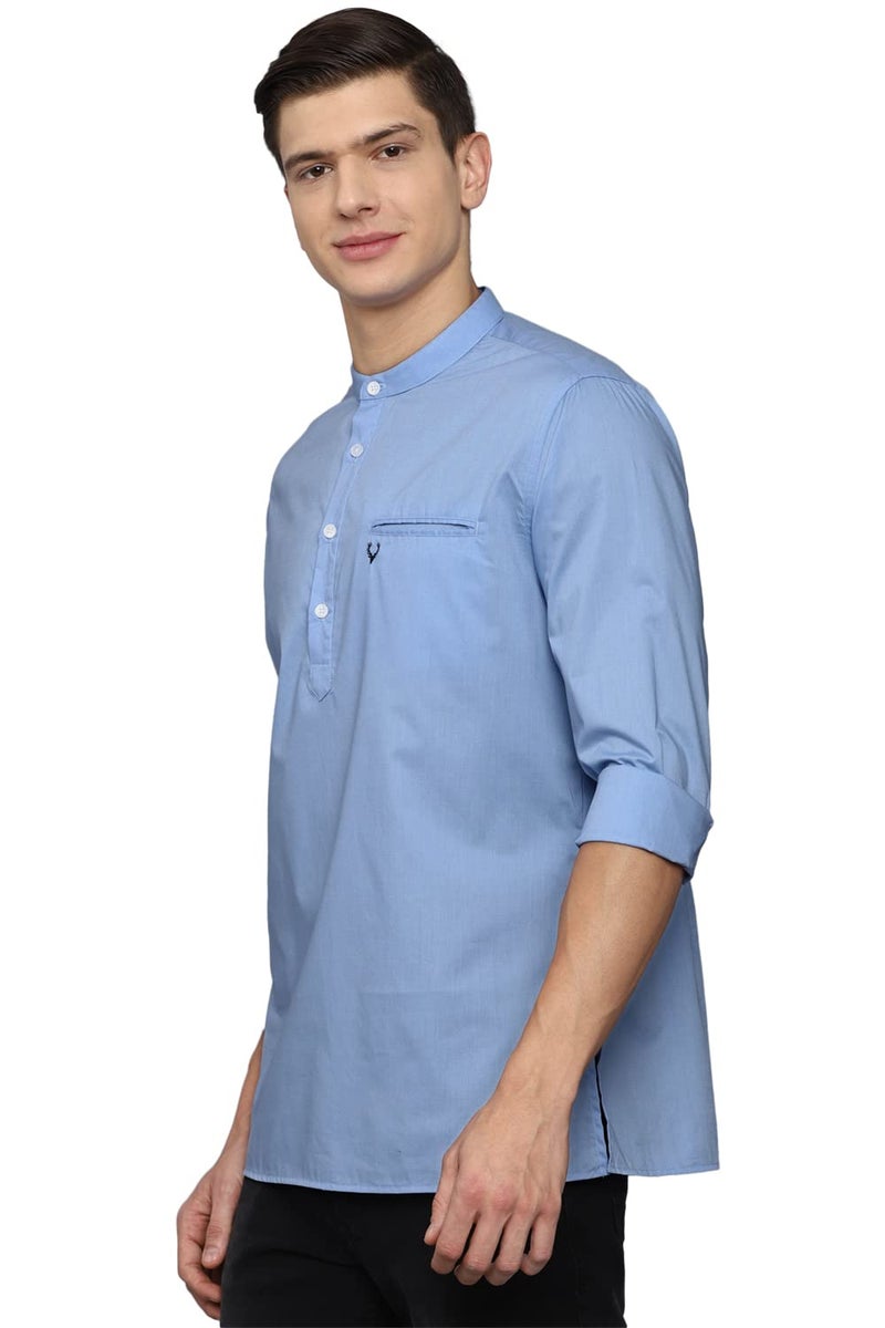 Allen Solly Kurta Shirt Light Blue - Image 2