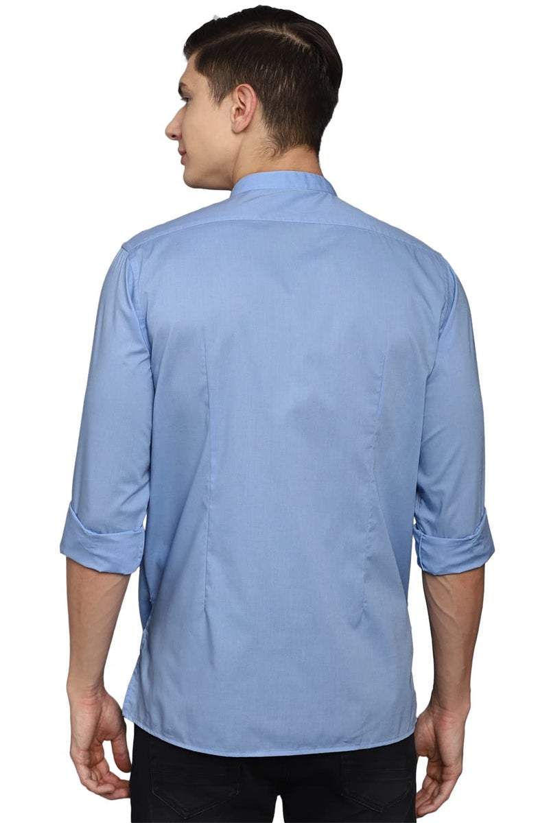 Allen Solly Kurta Shirt Light Blue - Image 3