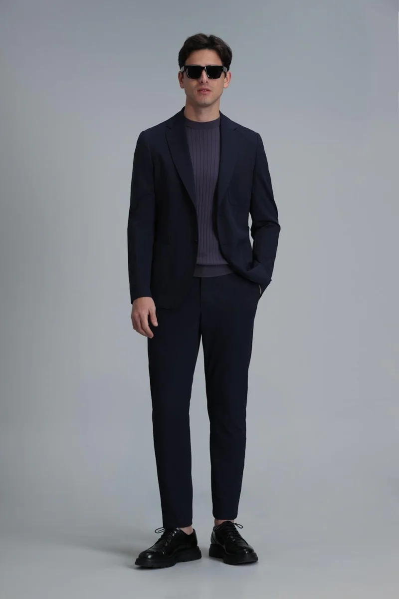 لوفيان Hunter Smart Men's Chino Trousers Slim Fit