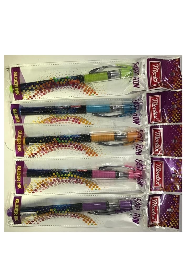 Montex Elite Retractable Ball Pen 10-Pieces - Image 2