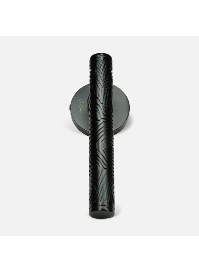 CINCINNO Mirabilis Premium Anti-Rust Brass Door Handle Pair – Durable & Stylish for Home & Office, UV Protection, 2-Year Color & 5-Year Mechanical Warranty, Salt Spray Tested (Matt Black) - Image 3