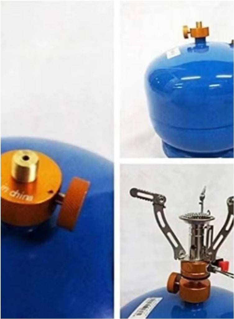 Ailily 2 pcs Adapter Gas Cylinder Converter Output Stove Adapter Connector - Image 2