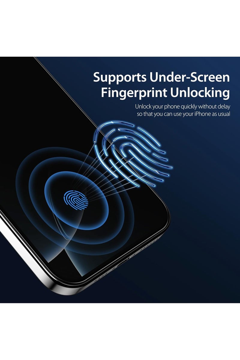 DUX DUCIS Tempered Glass Screen Protector, DUX - DUCIS Compatible with Samsung S24 Ultra , Full Coverage Black Edge Clear Screen Protector (Privacy) - Image 4