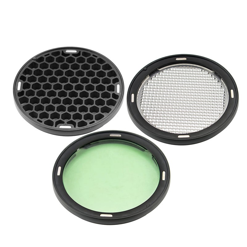 Flash Light Accessories Kit - Magnetic Quick Install, Multi-Effect Light Modifiers, Portable Storage for Pocket Flash Light & H200R - Image 5