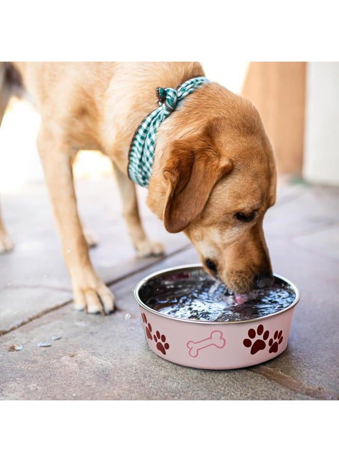 LOVING PETS Bella Bowl Dog Bowl, Paparazzi Pink, Medium, 750 ml - Image 5