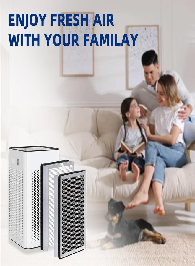 ADDFRESH 25 Air Purifier Replacement Filter: Compatible with MA Series Air Purifier 25 S1/W1/B1, 3 in 1 Pre-filter, Pleated Filter and Activated Carbon Filter, 4 Pack - Image 5