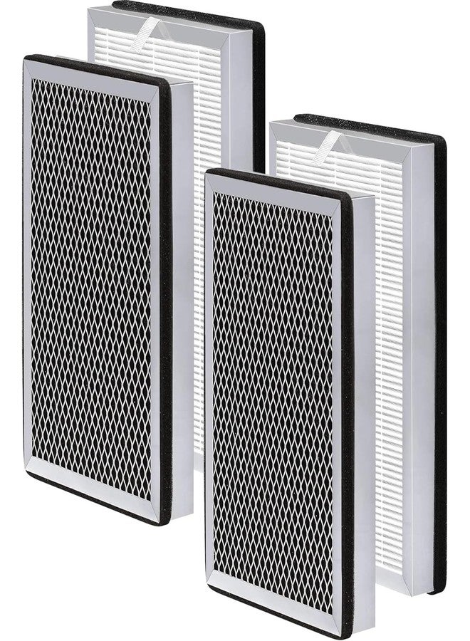 ADDFRESH 25 Air Purifier Replacement Filter: Compatible with MA Series Air Purifier 25 S1/W1/B1, 3 in 1 Pre-filter, Pleated Filter and Activated Carbon Filter, 4 Pack - Image 1