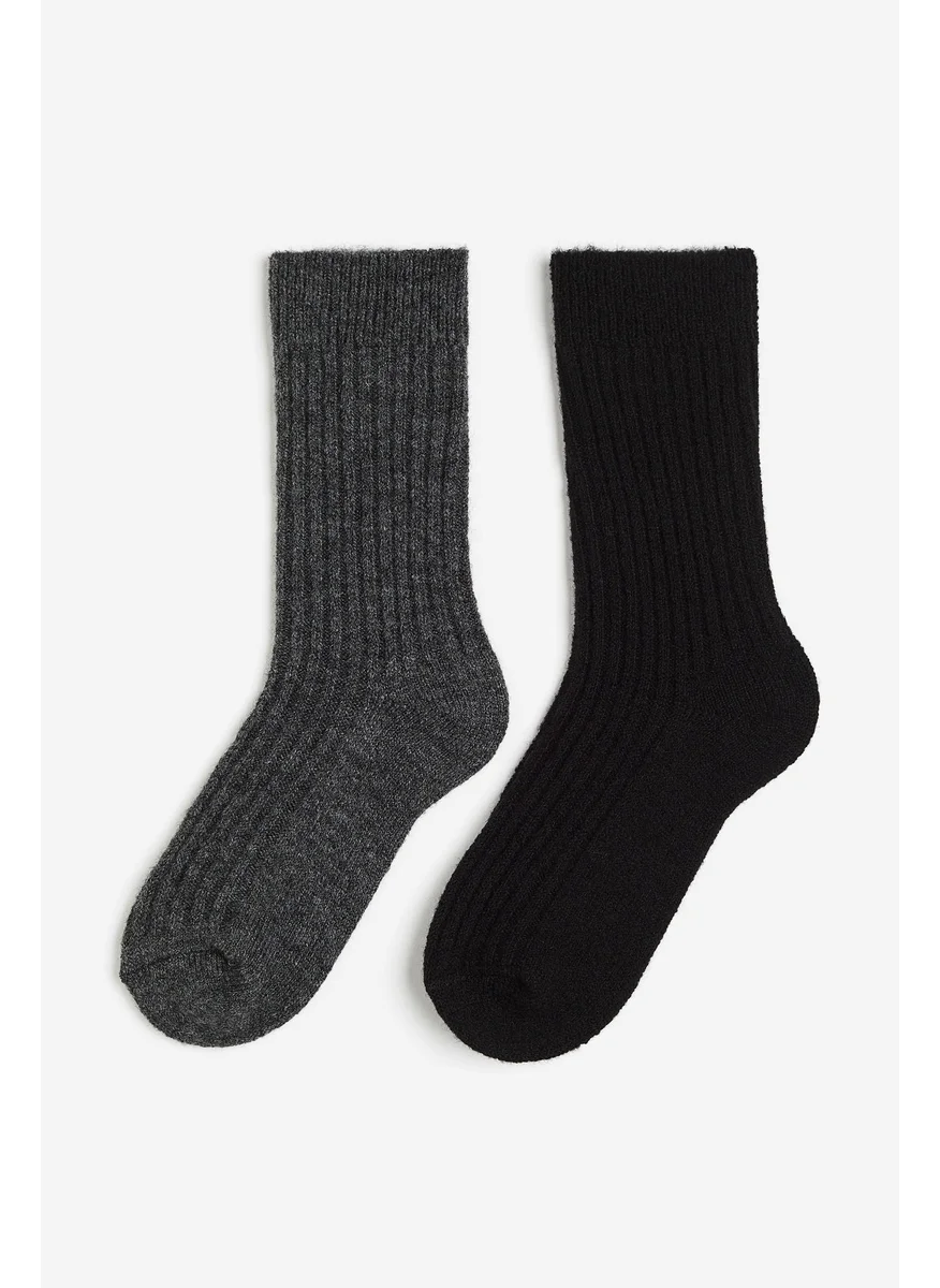 اتش اند ام 2-Pack Wool-Blend Socks