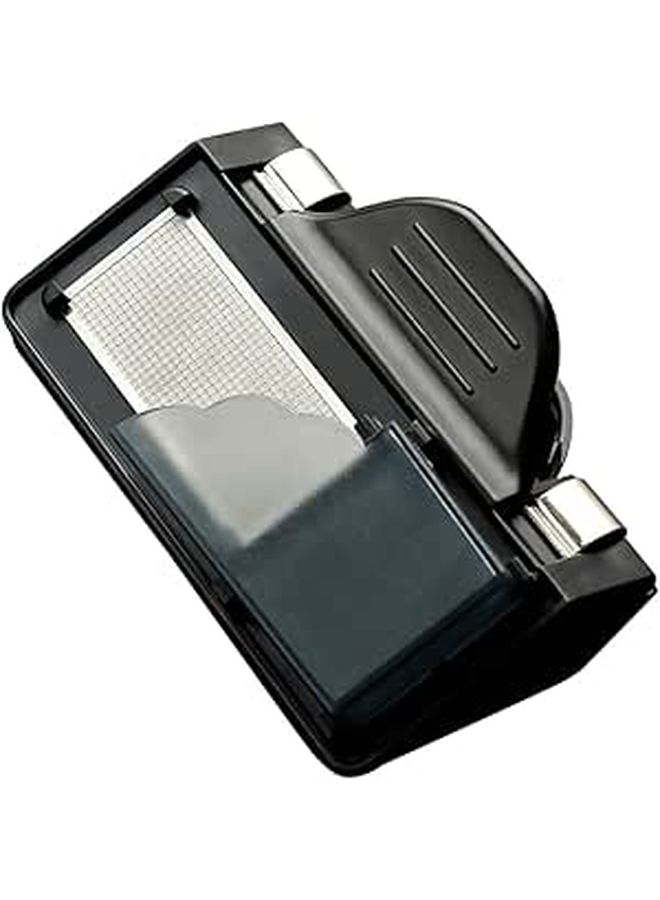 Portable Manual Pencil Sharpener Handheld Art Drawing Tool Silver Clip - Image 1