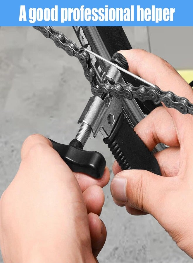 ptiysta Bike Link Plier，Chain Break Separator, Chain Checker, 3 Pairs Bicycle Missing Links, Bike Link Opener Closer Plier Chain Cutter Connector Wear Indicator Tool - Image 4
