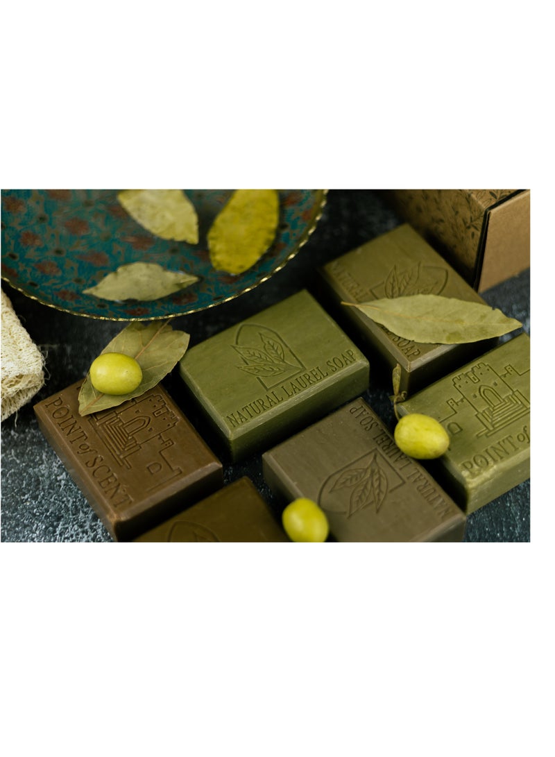 POINT of SCENT Natural Laurel Soap made of olive and laurel oils 125GR - Image 2