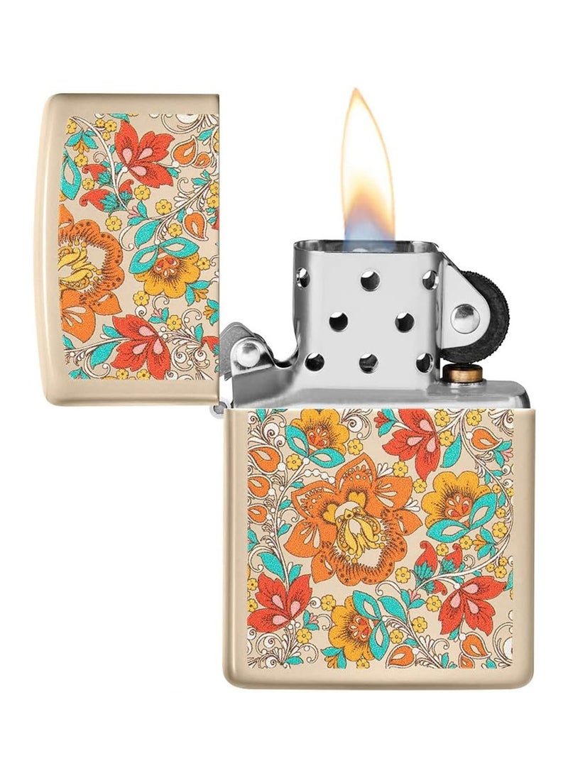 Zippo Vintage Floral Design Lighter - pzsku/Z94916BD11077EFE2C92BZ/45/_/1725606547/8431fb83-d280-4ae5-8300-be94d91f26cd