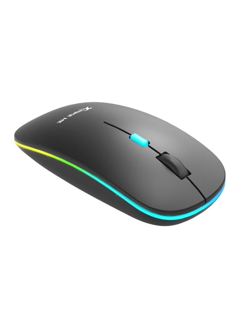 XTRIKE ME ماوس GW-113 اللاسلكي ذو الوضعين، تصميم مريح، DPI قابل للتعديل، نقرات صامتة، بطارية قابلة للشحن - Image 3