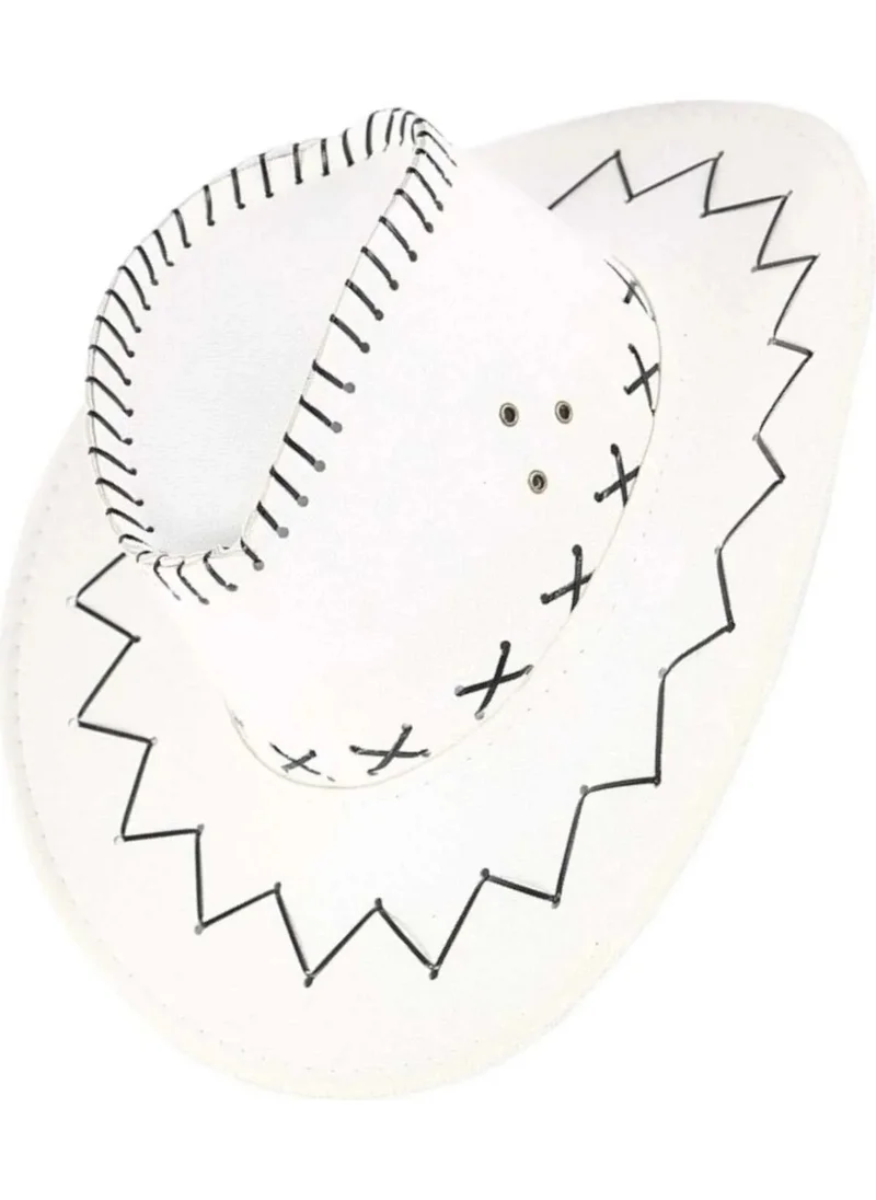 Tezzgelsin Unisex Nubuck Cowboy Hat