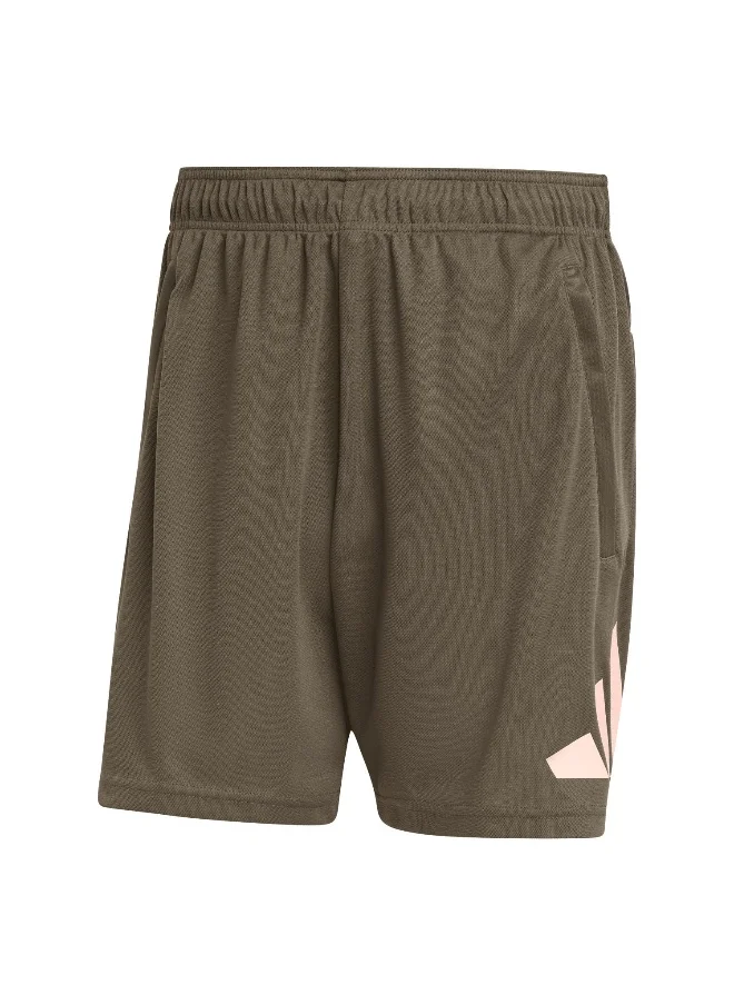 اديداس adidas Tr-Es Logo Sho Green Training Shorts XS5"