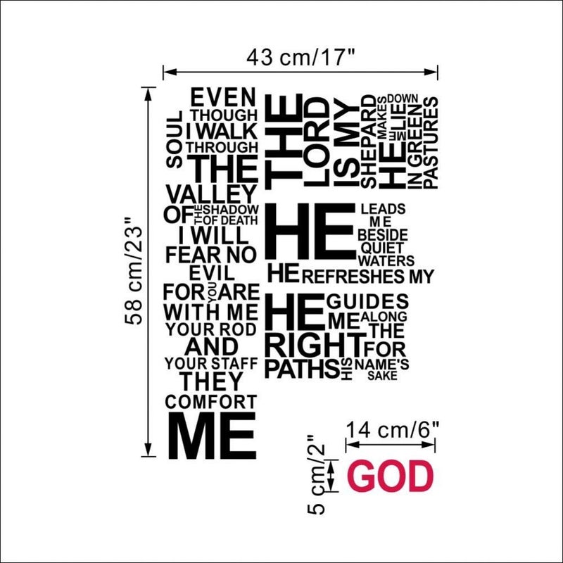 Kid's Faith Cross 3D Wall Sticker for Home Decor - Image 4