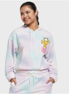 Printed Graphic Detail Hoodie