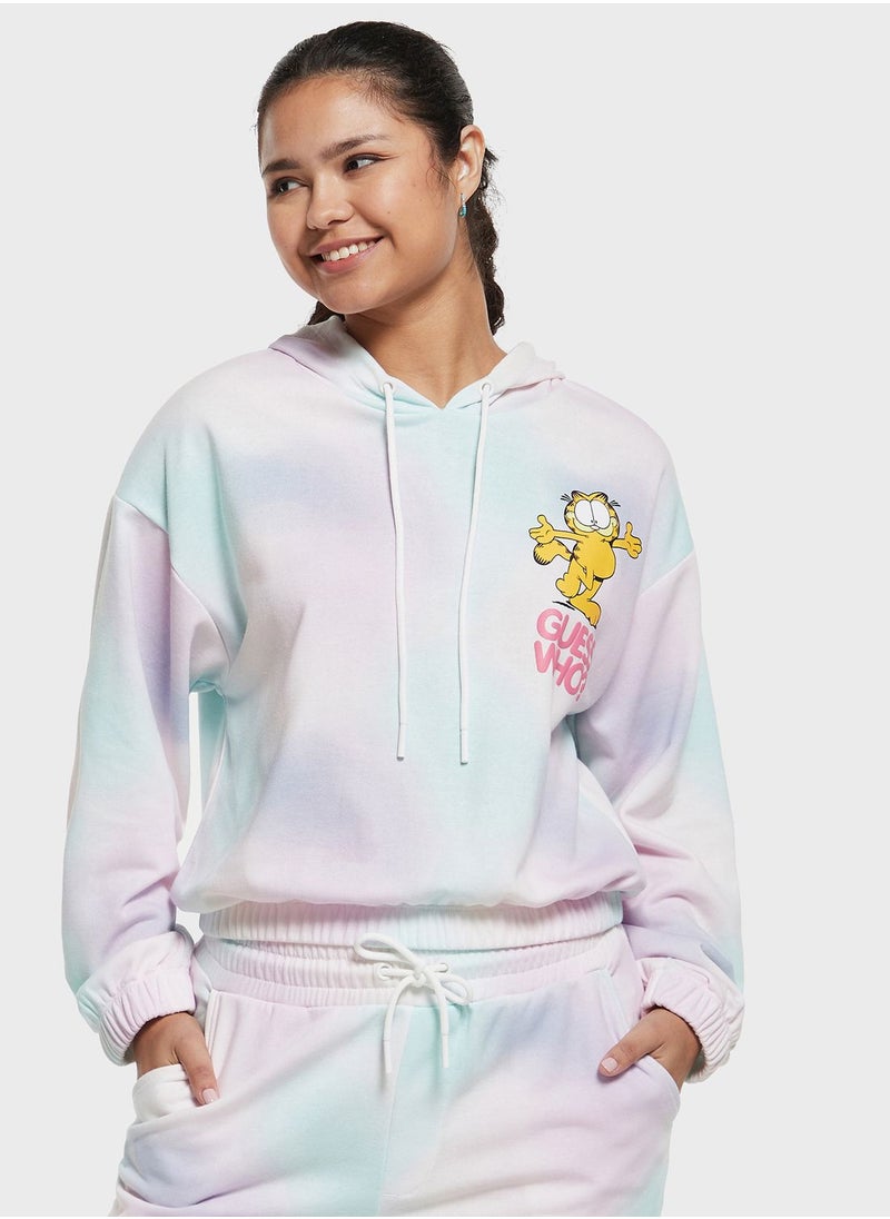 SP Characters - Printed Graphic Detail Hoodie - Image 1