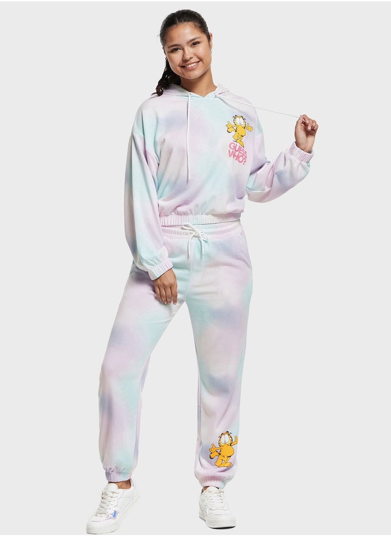 SP Characters - Printed Graphic Detail Hoodie - Image 1