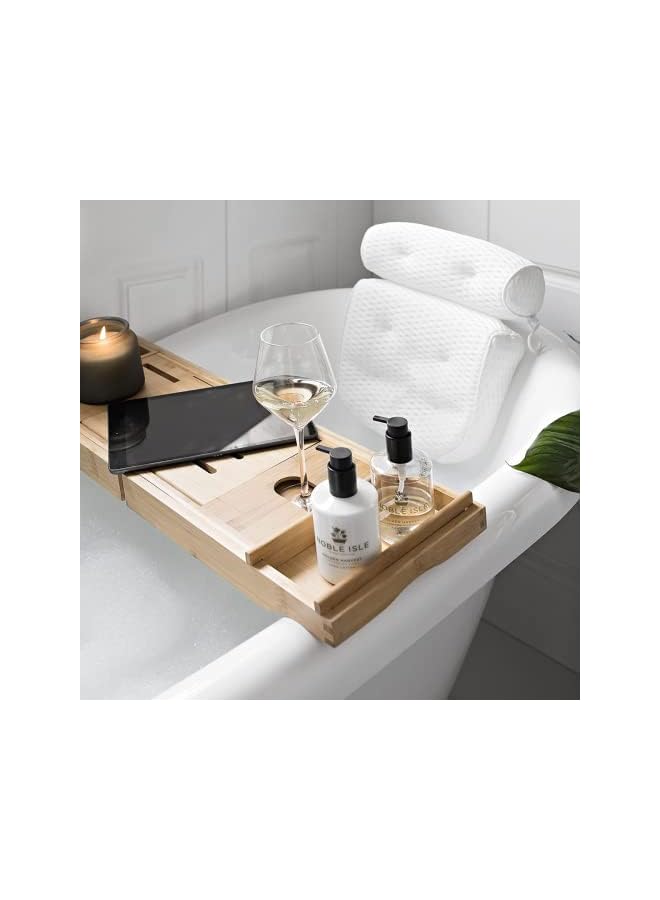 Raxoom Bath Pillow Bathtub Anti-Slip Headrest for Head, Neck and Shoulder Support, Bath Pillow Fits All Bathtub, Hot Tub and Home Spa - Image 5