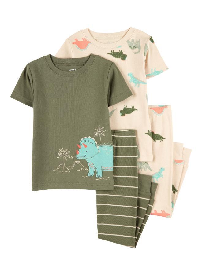 كارترز طقم بيجامات مطبوعة للأطفال  قطع - Image 1
