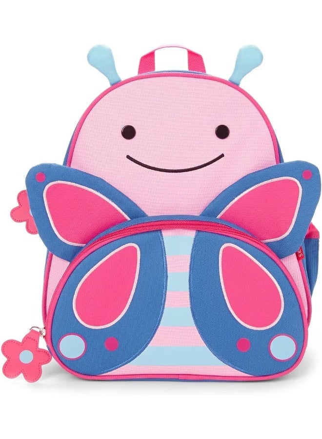 Skip Hop حقيبة ظهر للأطفال من سكيب هوب، 12" حقيبة مدرسية على شكل فراشة، متعددة، 11X5X12 بوصة (عبوة من 1) - Image 2