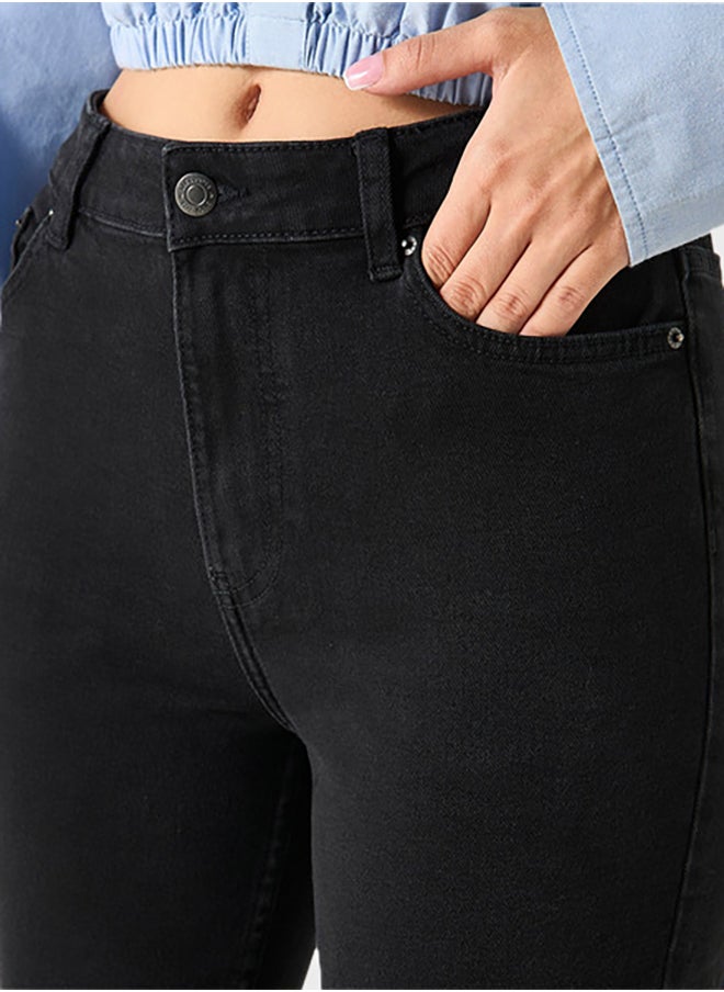 Lee Cooper High Waist Bootcut Jeans  - Image 3