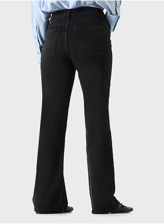 Lee Cooper High Waist Bootcut Jeans  - Image 2