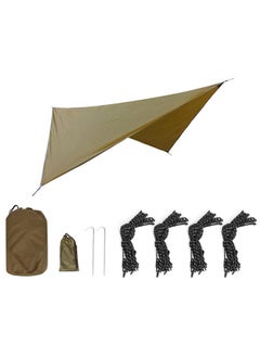 Thoraya Outdoor Sunshade Sail Shelter Canopy Awning Top Cover Beach Patio Lawn Camping Picnic Mat  - Image 1