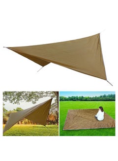 Thoraya Outdoor Sunshade Sail Shelter Canopy Awning Top Cover Beach Patio Lawn Camping Picnic Mat  - Image 3