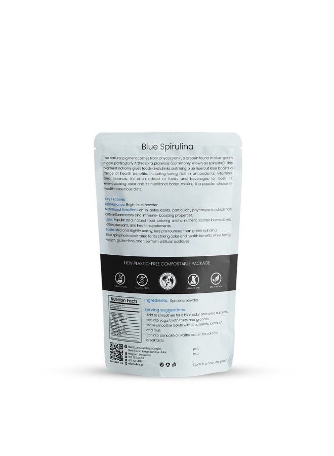 Tealand Blue Spirulina Powder Rich in Nutrients Protein  Sugar Free Stress Relieving Immune Support Vegan 50g - Image 2