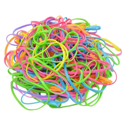 Activave Round Ball Rubber Band Elastics 170 to 180 pcs Colorful Rubber Bands Stretchable Rubber Bands Stationery Holder Elastic Loops, Arts and Crafts, Document Organising, Stocking Fillers one ball - Image 5
