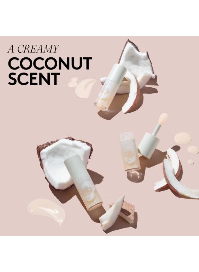 فنتي زيت الشفاه المرطب والمقوي من فنتي سكين فنتي تريتز، 5.6 مل - جوز الهند - Image 2