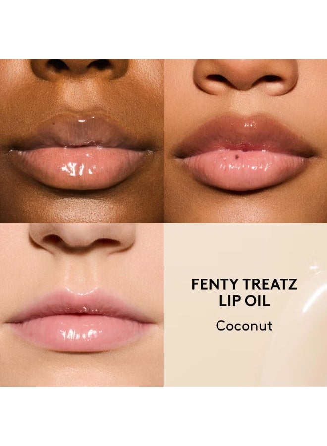 فنتي زيت الشفاه المرطب والمقوي من فنتي سكين فنتي تريتز، 5.6 مل - جوز الهند - Image 4