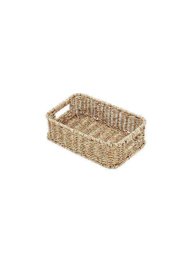 Rattan storage basket 26*17*8 cm  - Image 2