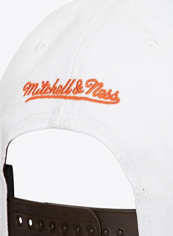 Mitchell & Ness SD San Diego Padres Cooperstown Waverunner Snapback Cap, Adjustable Hat White Brown - Image 5