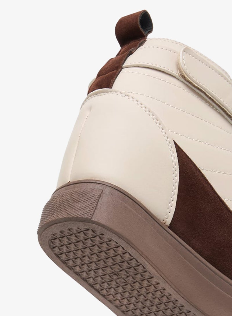 Flora Bella By Shoexpress Women's Pand Sneakers with Hook and Loop Closure - Image 5