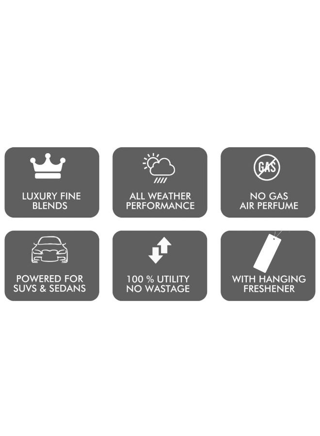 BLACK ODOR Exotic Vanilla Car u0026 Home Perfume 30ml Long-Lasting Liquid Air Freshener Spray with Hanging Tag, Essential Oil Blend, No Gas u0026 Alcohol-Free Fragrance for Car, Bedroom, Living Room, Office u0026 Washroom, BO-34 - Image 4
