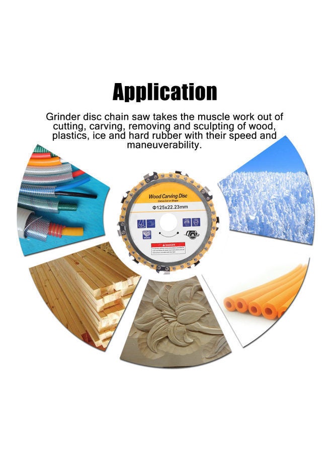 نيبمينينت قرص بتصميم سلسلة لنحت الخشب متعدد الألوان - Image 2