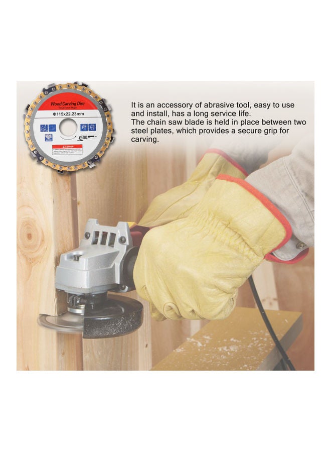 نيبمينينت قرص بتصميم سلسلة لنحت الخشب متعدد الألوان - Image 4