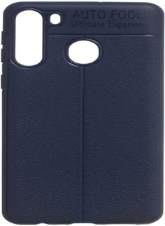 AUTO FOCUS Generic Auto Focus TPU Silicone Back Cover For Samsung Galaxy A21 - Navy 