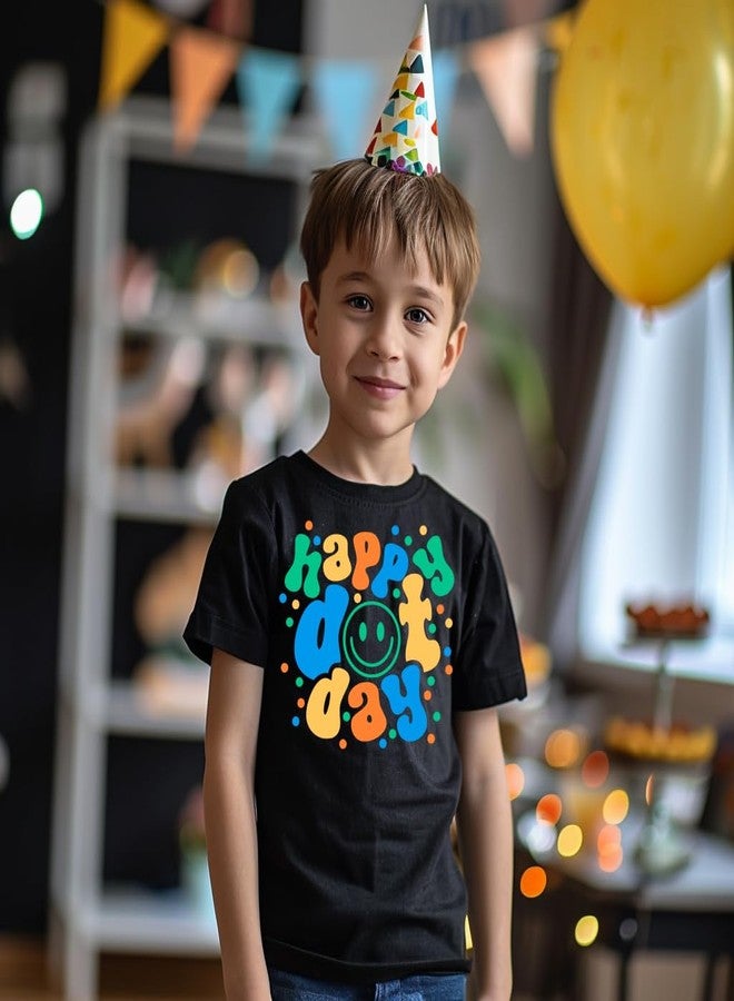 cheerilulu Dot Day Shirt for Boys, September 15th International Happy Dot Day T-Shirt for Toddler Kids Baby Boys - Image 3